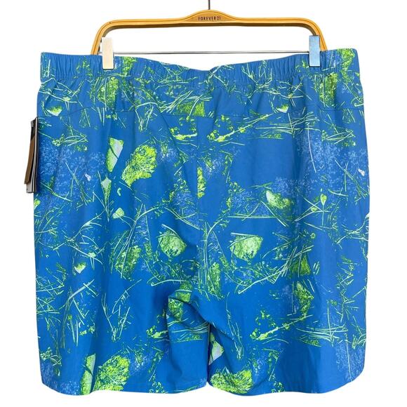 North Face Wander Shorts Mens 2XL Blue FlashDry Stretch Outdoor Regular Fit New - Picture 2 of 14